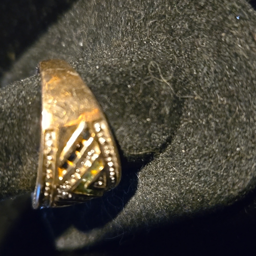 Ruby, Sapphire, And Emerald Ring, 8 - image 4